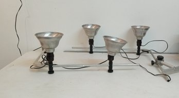 Great Set Of 4 Track Photography Lights Fully Adjustable