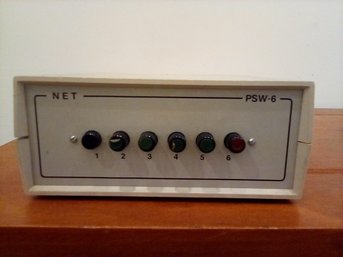 Video Switcher - NET - PSW-6 Unit - Serial Number 4494507 - Owner Advised It Works