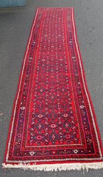 Nice Wool Runner Rug Made In Iran - Beautiful Colors And Patterns       PD / Cav B