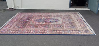 Nice Vintage Wool Rug With Nice Patterns And Colors  PD / CAV  B