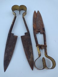 ANTIQUE GARDEN SHEARS (EDWARD SCISSORHANDS USED THESE)