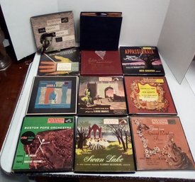 Vintage Fifty 45 R.p.m. Records - Mostly RCA Victor, Some Decca, Capitol, London, Okeh-RevJ/C3
