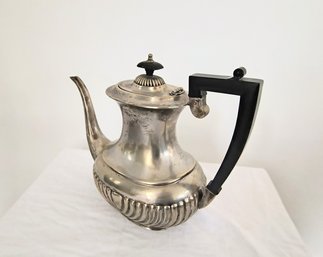 Sheffield England Antique Silver Plated Coffee Pot
