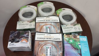 Collection Of Varied LED Outdoor Lighting New In Box