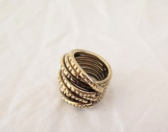 Ring With Braided Pattern