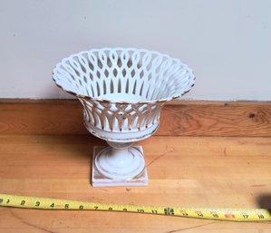 19th Century Perforated Basket Style Bowl