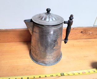 Antique Lidded Pitcher / Teapot