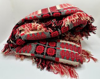 Large Welsh Wool Tapestry Blanket (7.5 X 6 Feet)