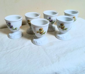 6 Ceramic Egg Cups