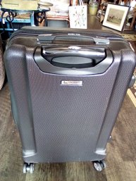 Sharp Looking Mia Toro Italian Designed Wheeled Lightweight Suitcase In Steel Grey Shade    RC/CVBKA
