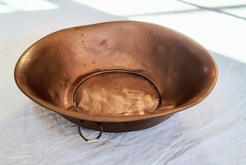 Antique Copper Bowl