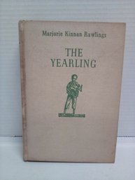 1938 The Yearling By Marjorie Kinnan Rawlings - Hardcover Book - Copyright 1938, 428 Pages  JSS/E4