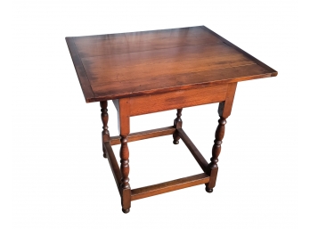 Vintage End Table In Wood