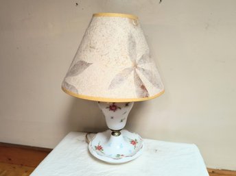 Vintage Table Lamp With Shade