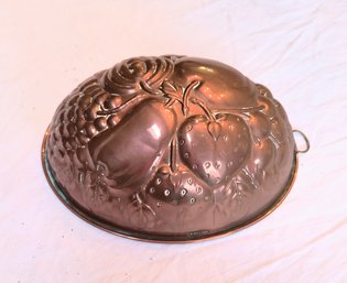 Vintage Copper Mold Marked Kreamer