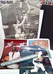 5 Posters - Great Moments In Olympic History & Advertisers For Pro-Keds, Puma Including 'The Pearl,' GL/CVBK A