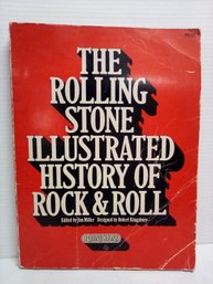 The Rolling Stone Illustrated History Of Rock & Roll 1976 Ed. By Jim Miller, Designed By Robert Kinsbury 212E3