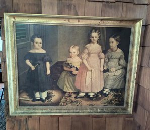 Large Vintage Painting