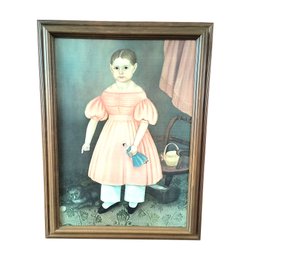 Framed Print Based On A 19th Century Painting