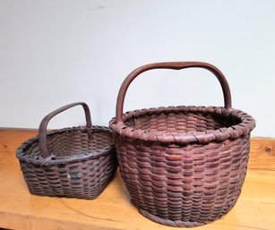 Two Vintage/antique Baskets