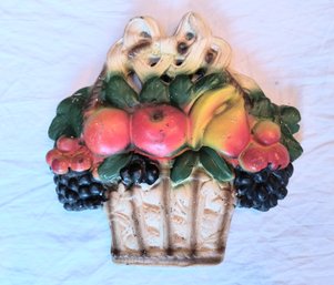 Vintage Ceramic Fruit Basket