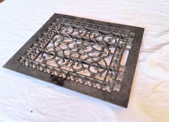 Antique Wrought Iron Grate