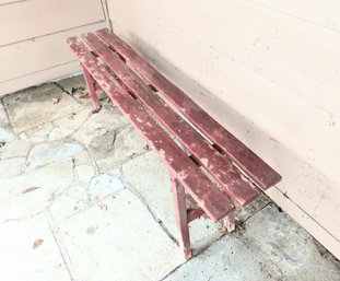 Rustic Old Bench