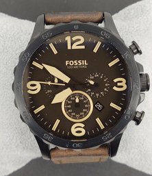 MASSIVE MENS FOSSIL CHRONOGRAPH WRISTWATCH