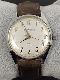 VINTAGE MENS MID CENTURY CARAVELLE MECHANICAL WRISTWATCH