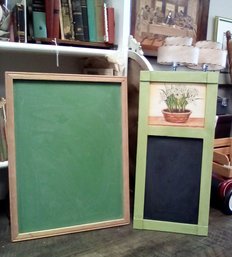 Pair Of Handy Blackboards To Organize Your Lists       BS/WAD