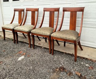 Set Of Four Ethan Allen Chairs