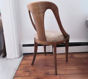 Vintage Chair With Wood Frame