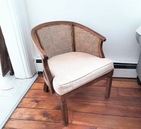 Mid-century Caned Armchair