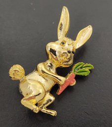 VINTAGE BUNNY RABBIT BROOCH