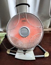 PORTABLE HEATER - TESTED AND WORKS VERY WELL APPROXIMATELY 17' DIAMETER