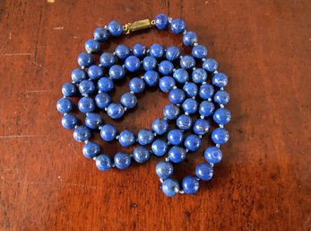 Necklace In Blue Stones