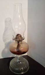 Vintage Oil Lamp Is A Useful Tool In Addition To Being A Beautiful Collector's Piece