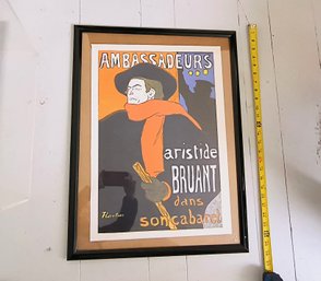 Vintage French Graphic Poster