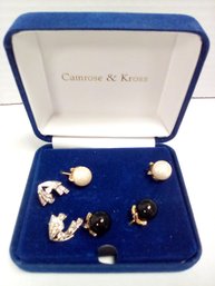 Gorgeous Camrose & Kross Replica Jackie Kennedy Jewelry With Certificate Of Authenticity