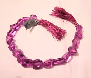 High Quality Beads In Magenta Pink
