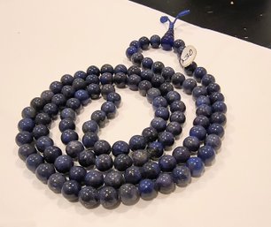 Possibly Stone Beads In Different Blue Tones. High Quality