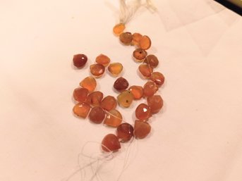 High Quality Coral Toned Jewelry Beads - Many More In This Sale