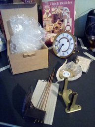 Clock Kit - Back Of Clock Says Franz Hermie 141-031 & The American Clock Builder Catalog