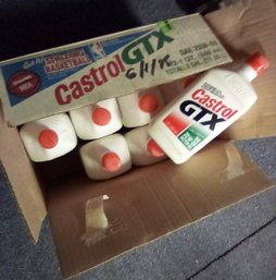 New Case - Twelve 1 Qt Bottles Castrol GTX SAE 20W-50 Motor Oil