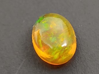 LOOSE 0.985ct ORANGE OPAL CABOCHON