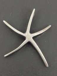 VINTAGE STERLING SILVER STARFISH PENDANT