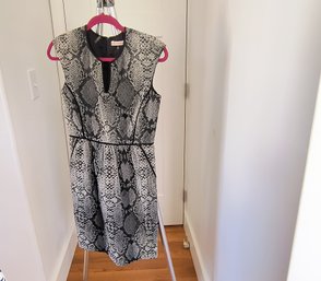 Rebecca Taylor Dress With Snakeskin Pattern