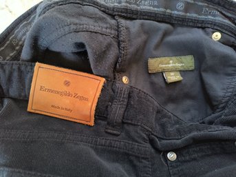 Zegna Made In Italy Men's Corduroys