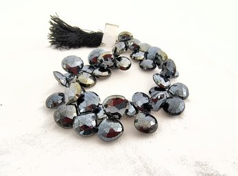 Lot Of High Quality Gray-toned Beads - Lots More Beads In This Sale