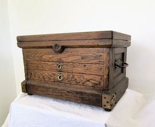 Unusual Antique Chest / Box